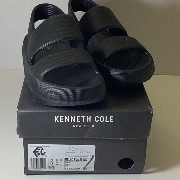 Kenneth Cole New York Womens Mello Eva Pearl Embellished Slide Sandals - Picture 7 of 8